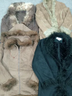 #440 Ladies Y2K Afghan Coats -11