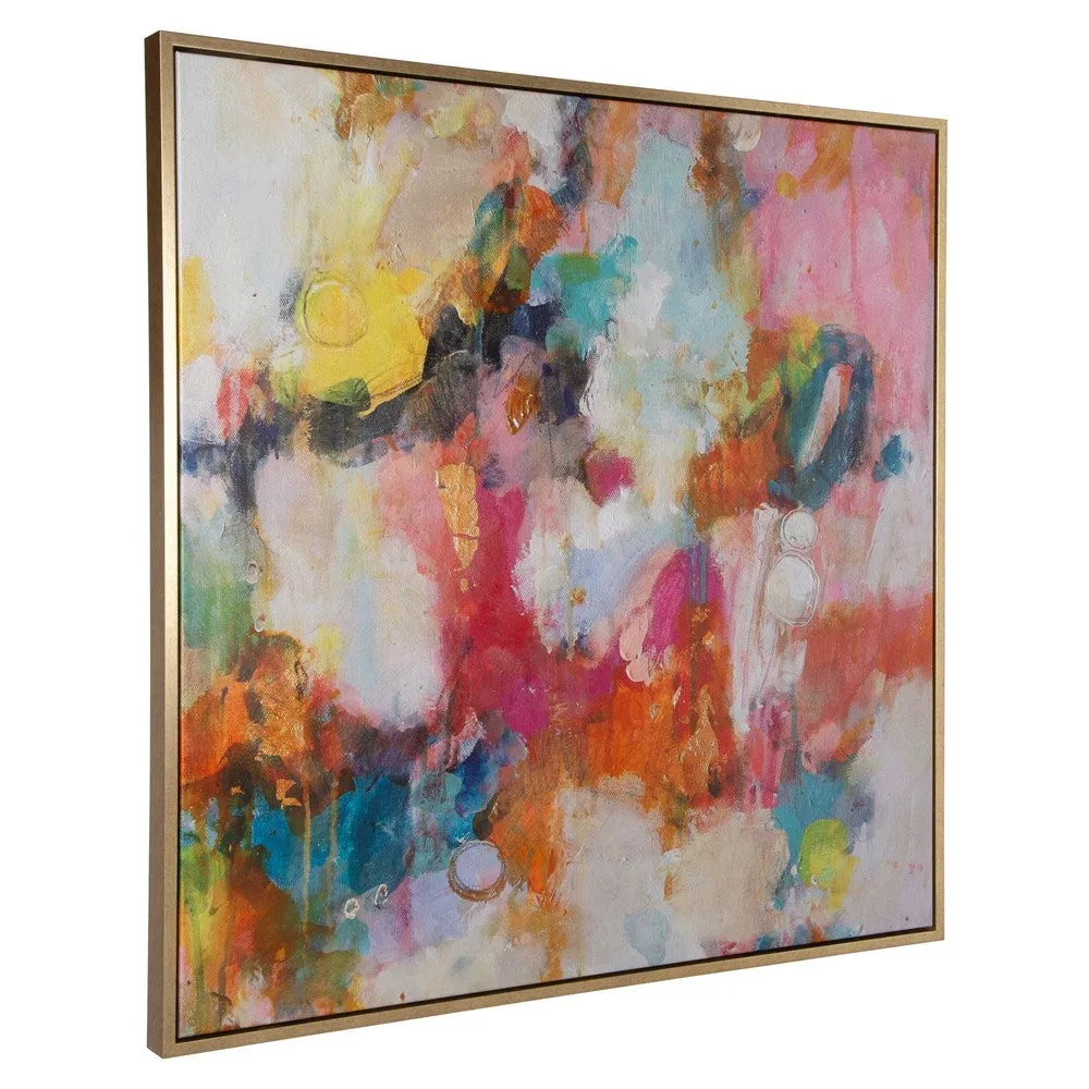 A COLORFUL MINDSET FRAMED CANVAS