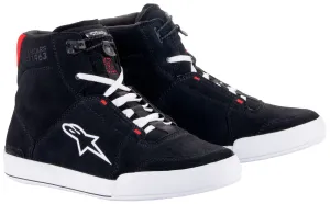 Alpinestars Chrome Motorcycle Boots, Black-Red-White