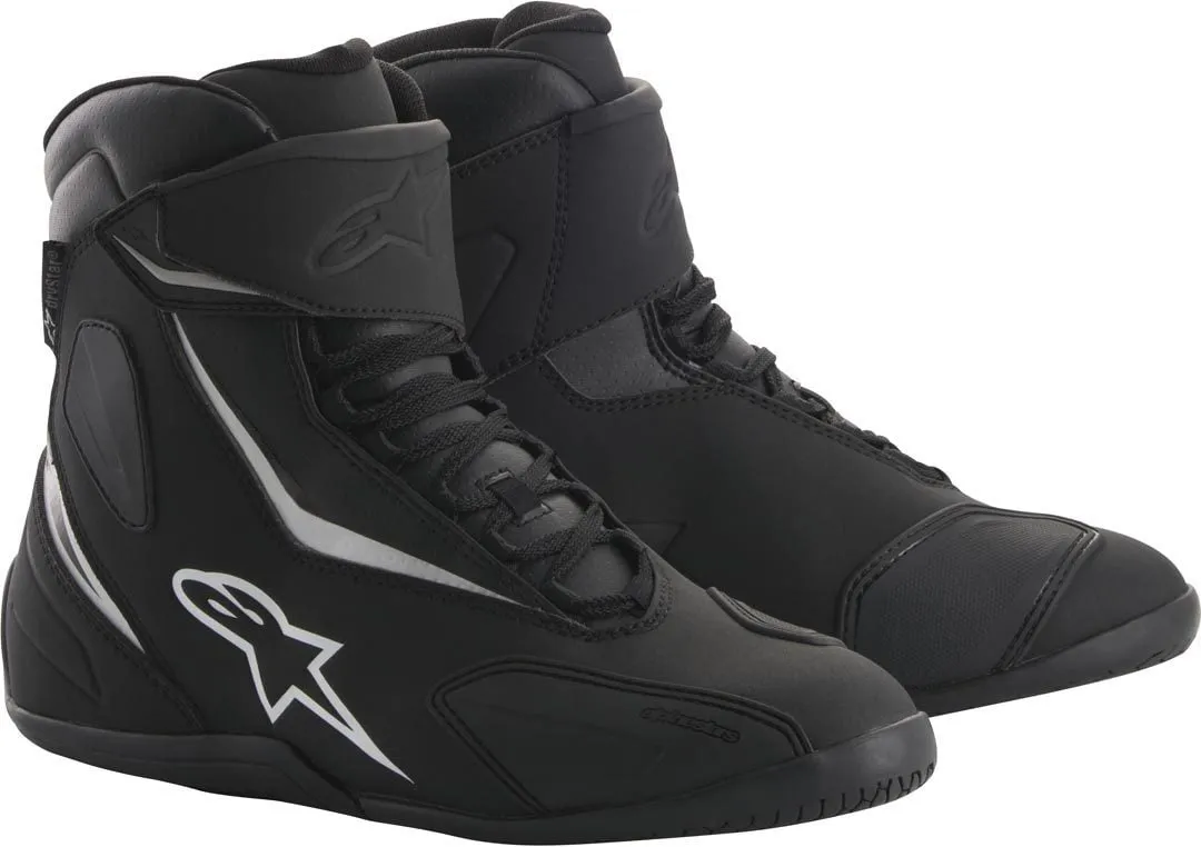 Alpinestars Fastback 2 Drystar motorcycle boots, black and white