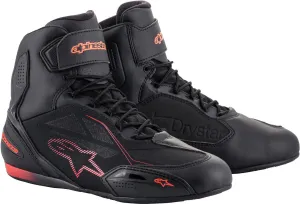 Alpinestars Faster-3 DryStar motorcycle boots, black-red
