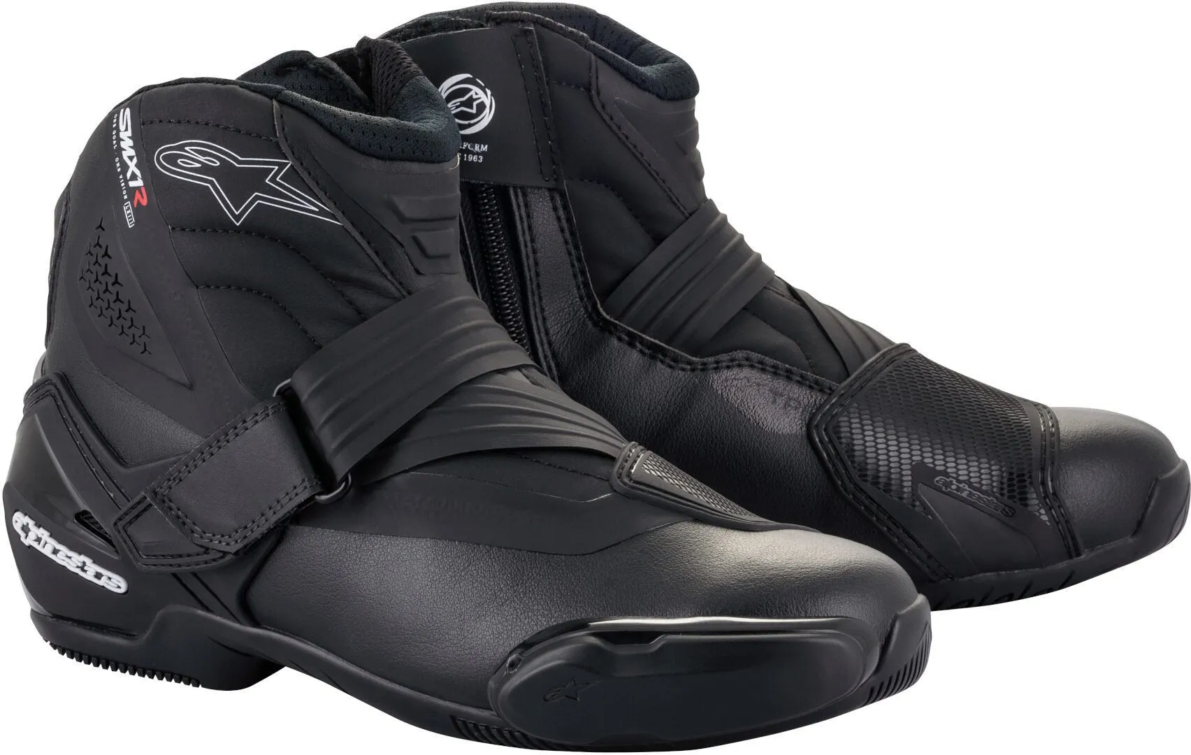 Alpinestars SM-1 R V2 Motorcycle Boots, Black