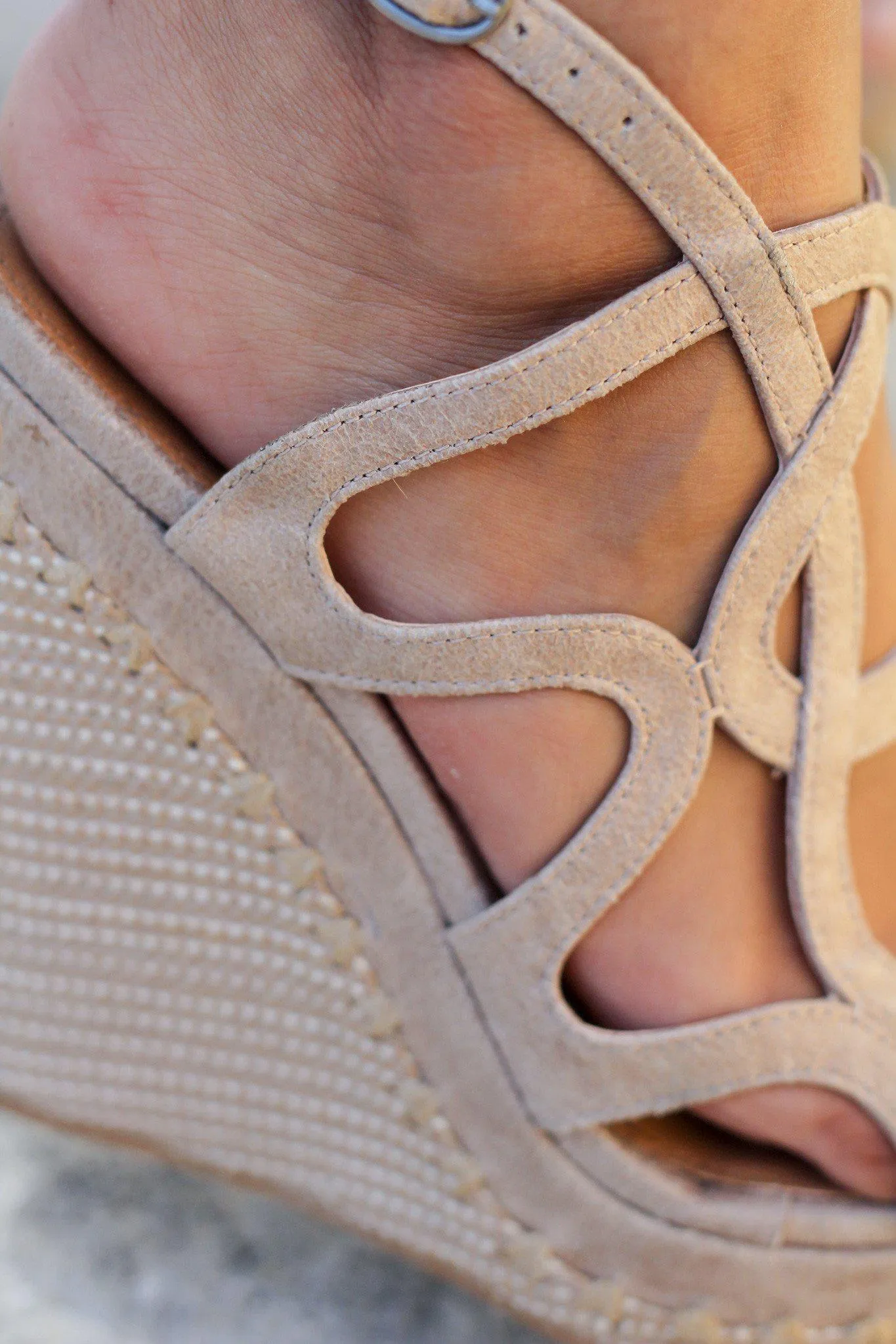 Anatolia Cream Wedges