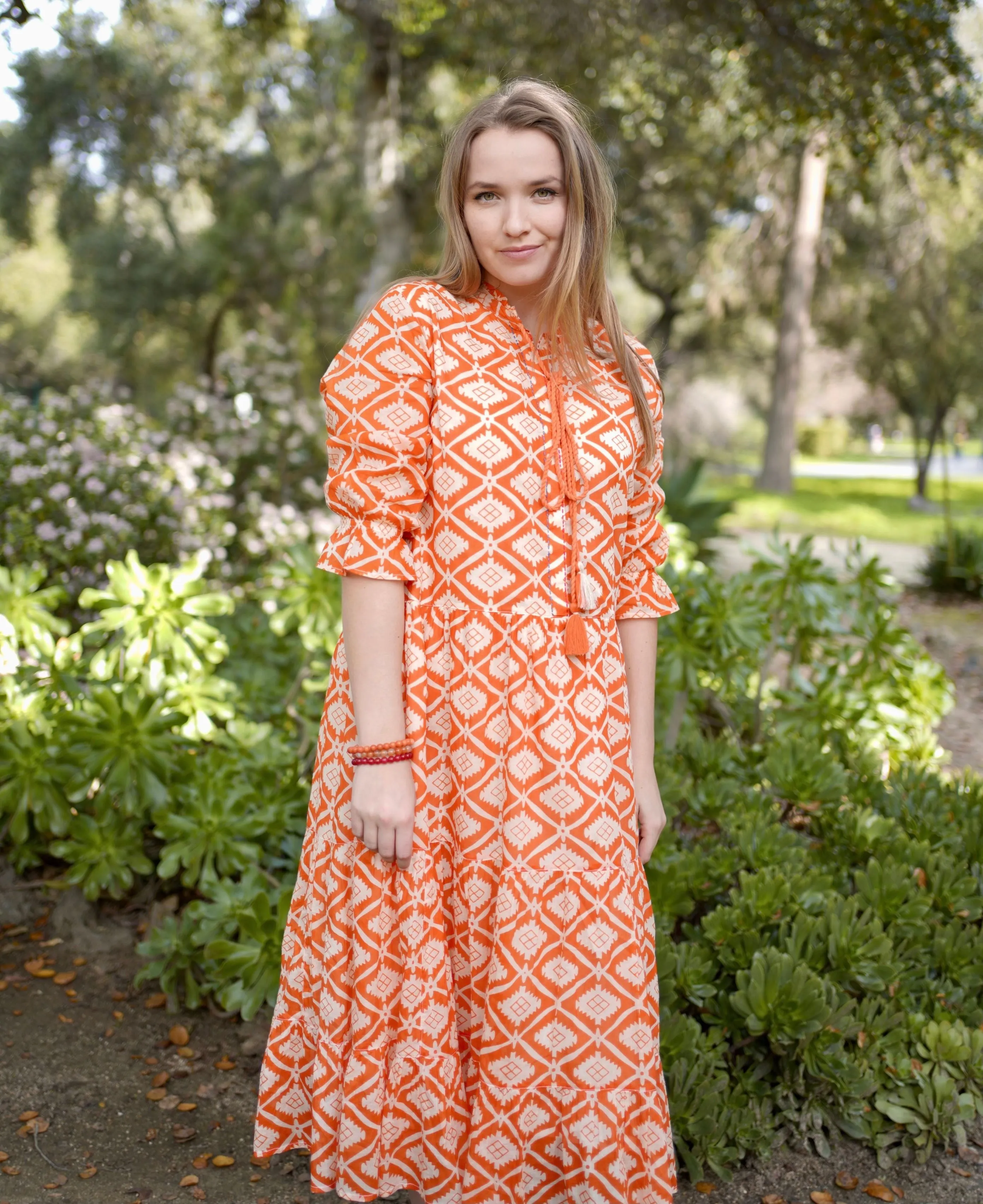 Azima Dress Orange