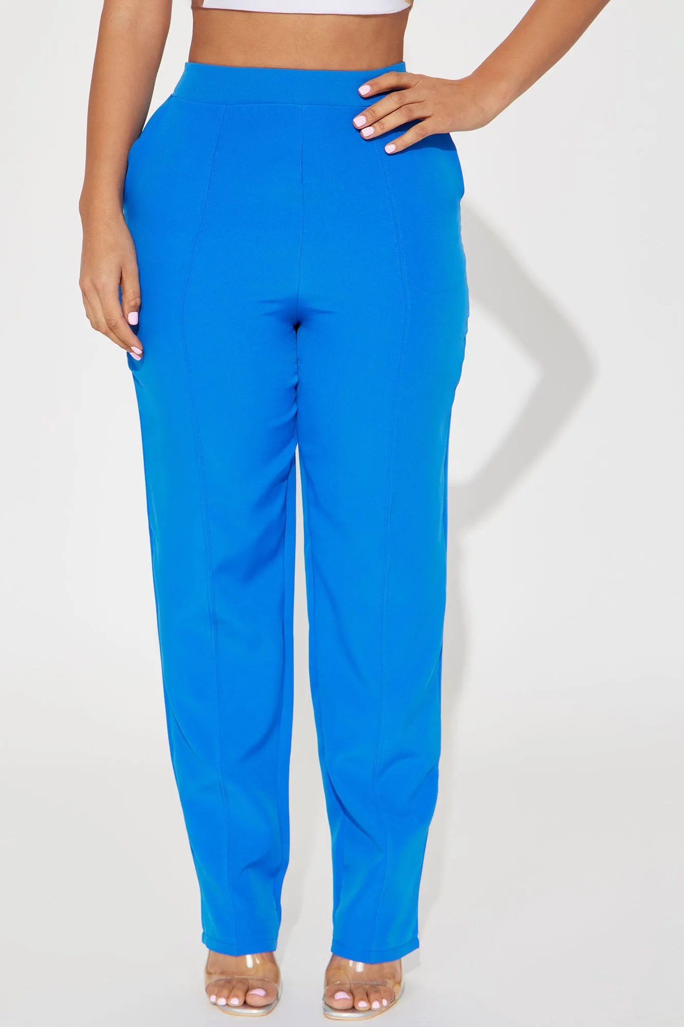 Back At It Trouser Pant - Cobalt Blue