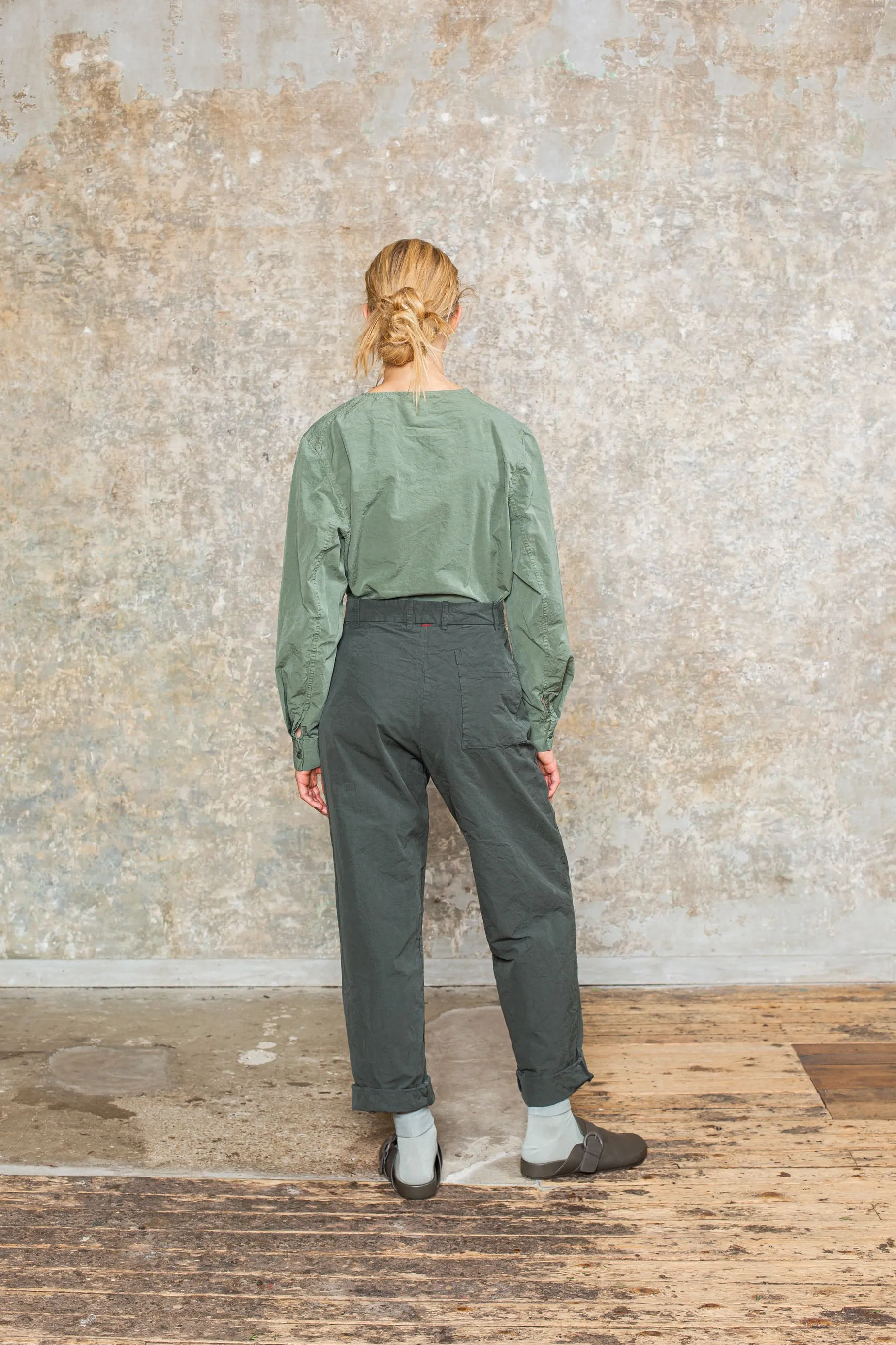 BEE PANT - TOUGH COT - KHAKI - OLIVE GREEN