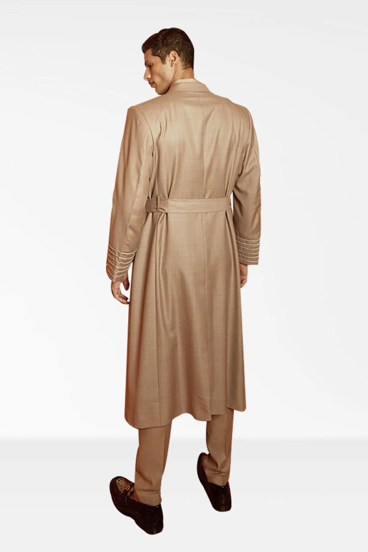 Beige Trench with Belt