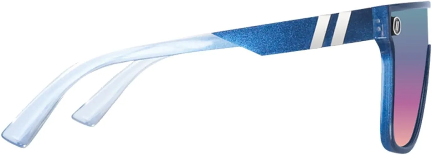 Blenders Eyewear SciFi ?C Polarized Sunglasses ?C Single-Lens with a Flat-Top Design ?C 100% UV Protection ?C For Men & Women