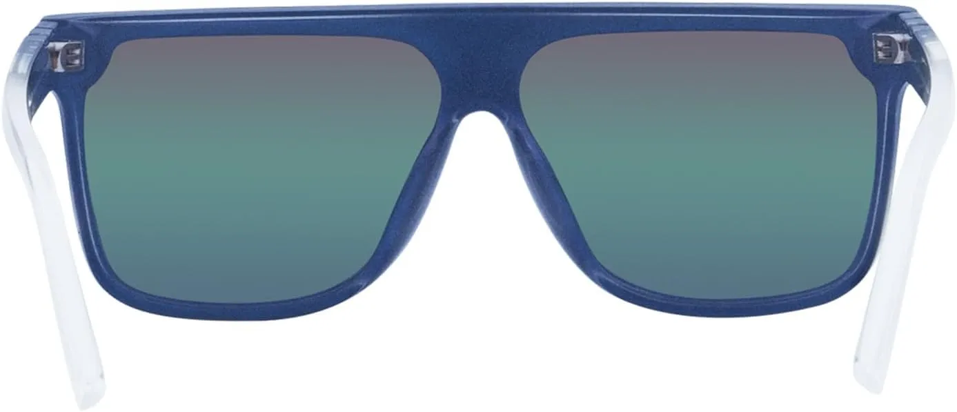 Blenders Eyewear SciFi ?C Polarized Sunglasses ?C Single-Lens with a Flat-Top Design ?C 100% UV Protection ?C For Men & Women