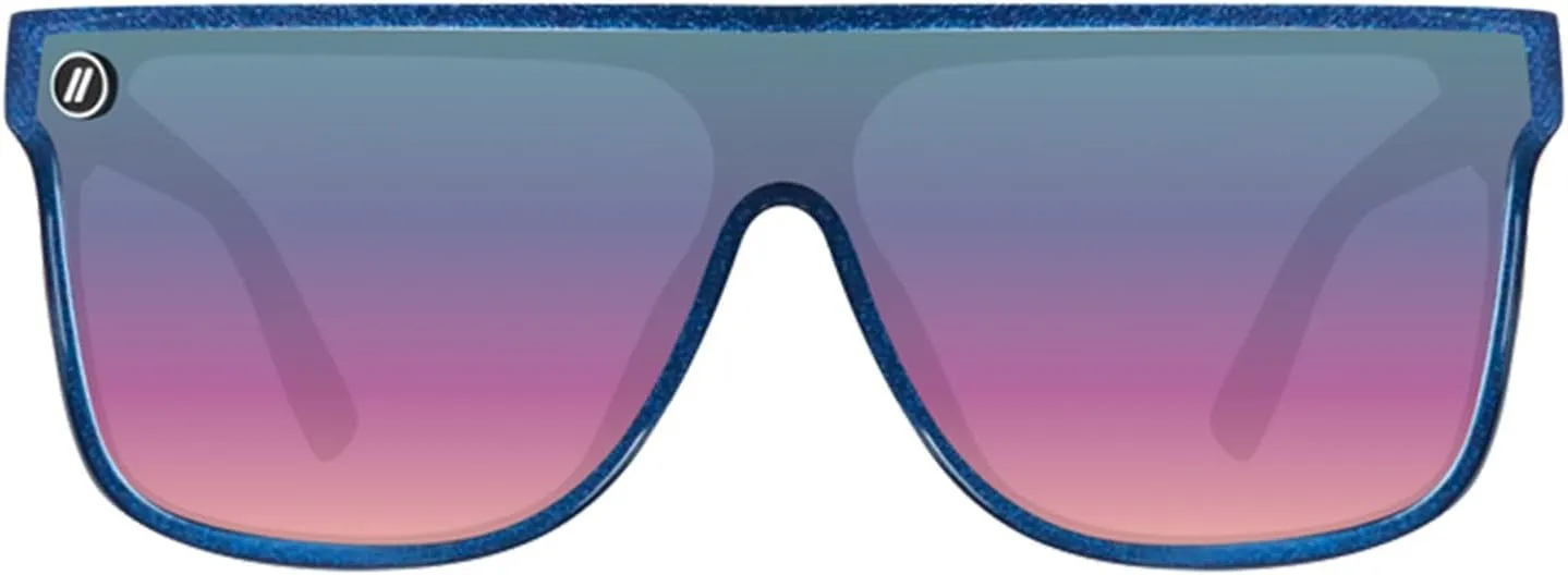 Blenders Eyewear SciFi ?C Polarized Sunglasses ?C Single-Lens with a Flat-Top Design ?C 100% UV Protection ?C For Men & Women