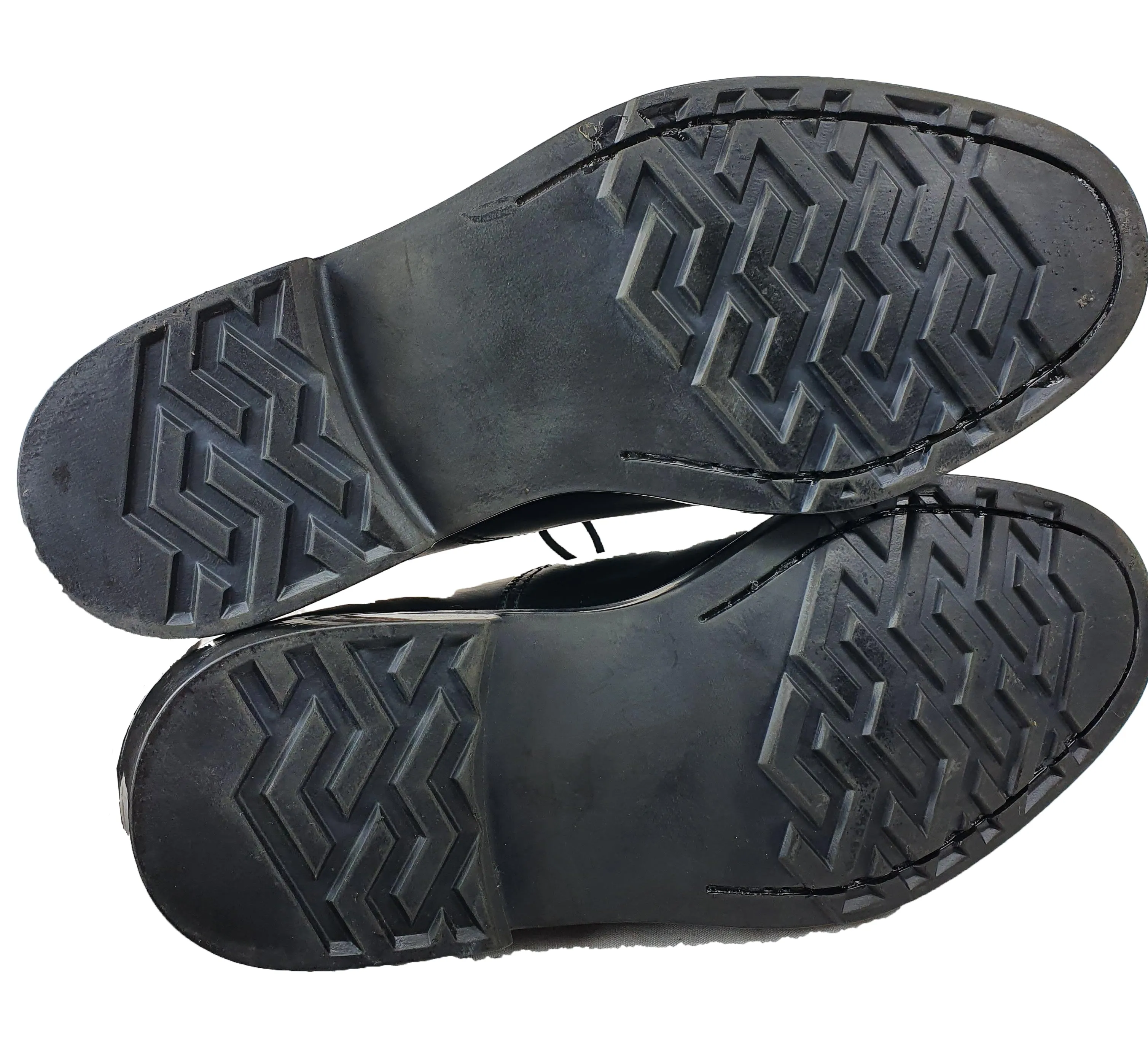 British RAF Parade Shoes - Men's - Grade 1 - with stitched leather toe cap