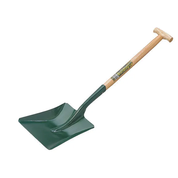 Bulldog Square Shovel No.4 Ash T Handle