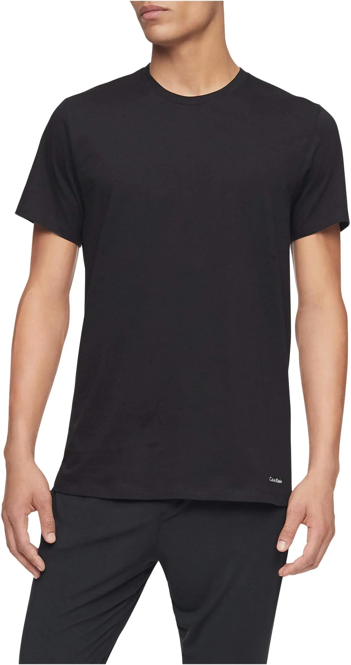 Calvin Klein Underwear Short Sleeve Cotton Classics Multipack, Black
