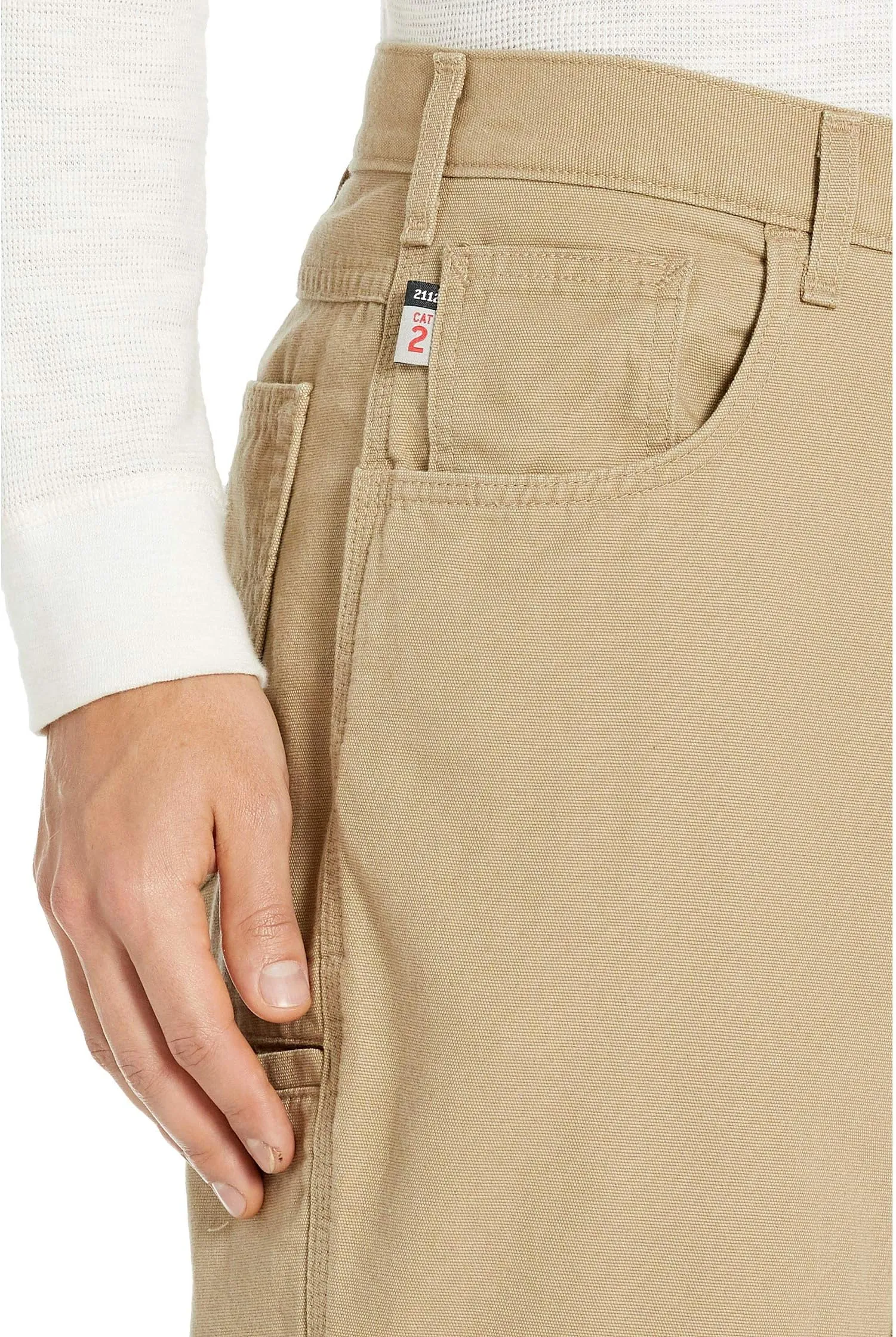 Carhartt Fire Retardant (FR) Canvas Pants, Golden Khaki