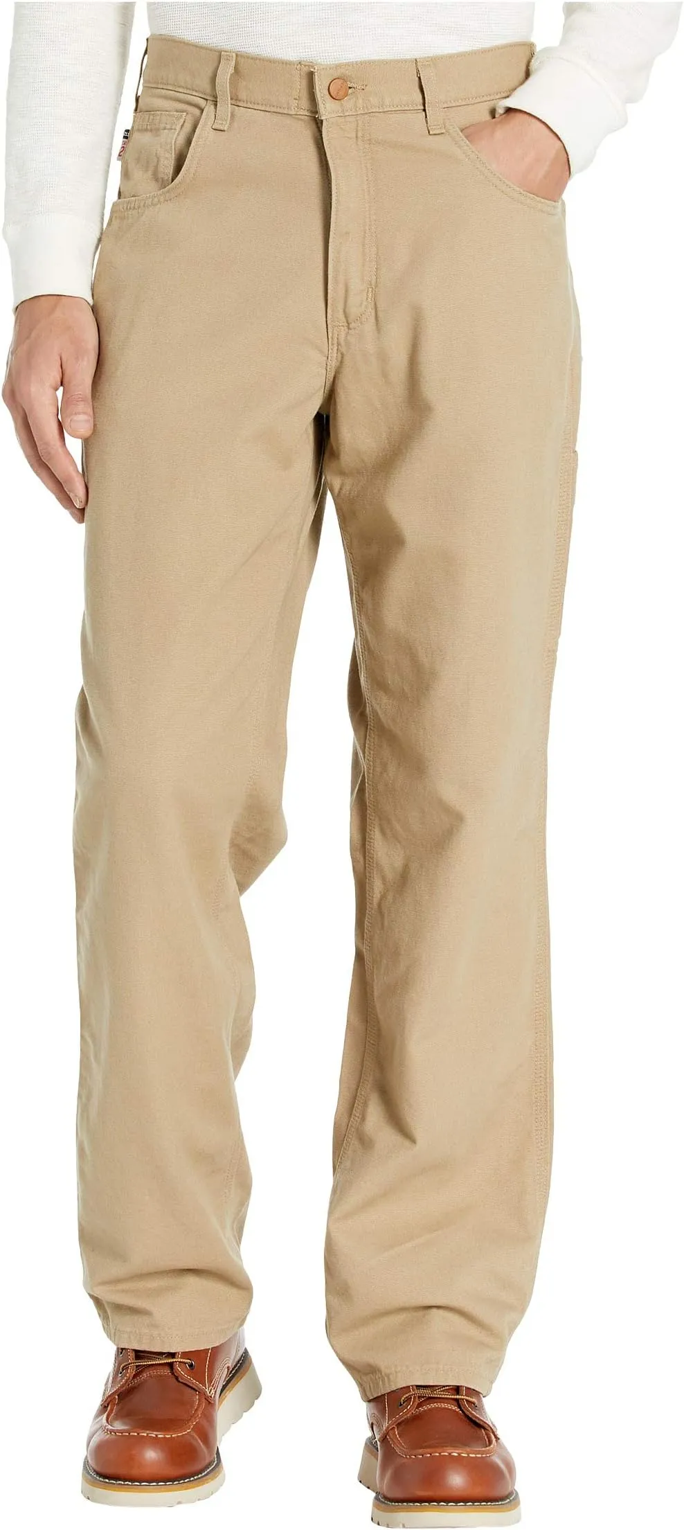 Carhartt Fire Retardant (FR) Canvas Pants, Golden Khaki