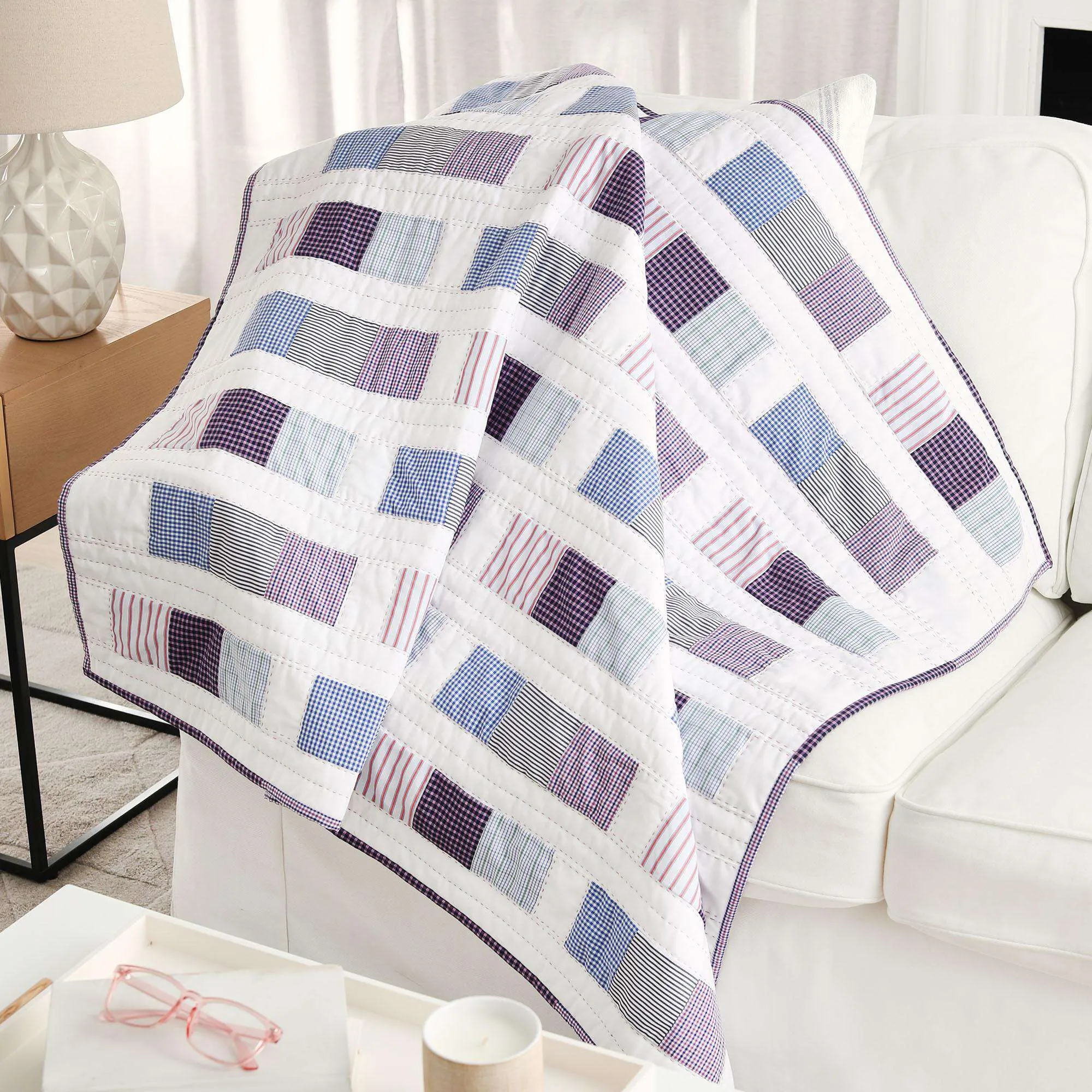 Coats & Clark Quilting Dad's Shirt Quilt
