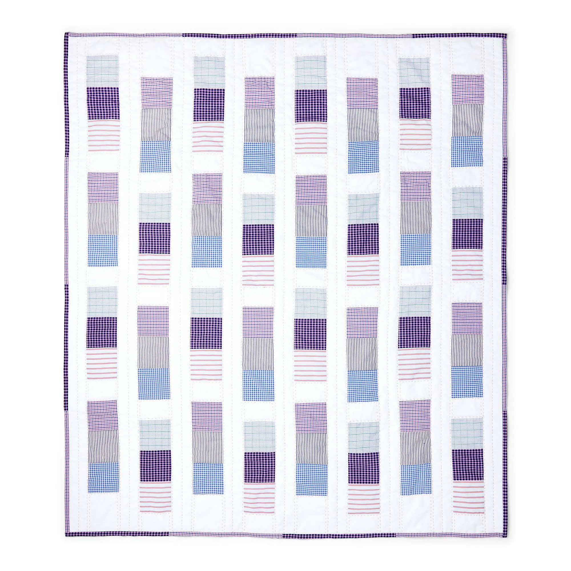 Coats & Clark Quilting Dad's Shirt Quilt
