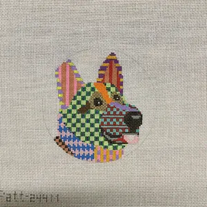 Colorful Dog Canvas
