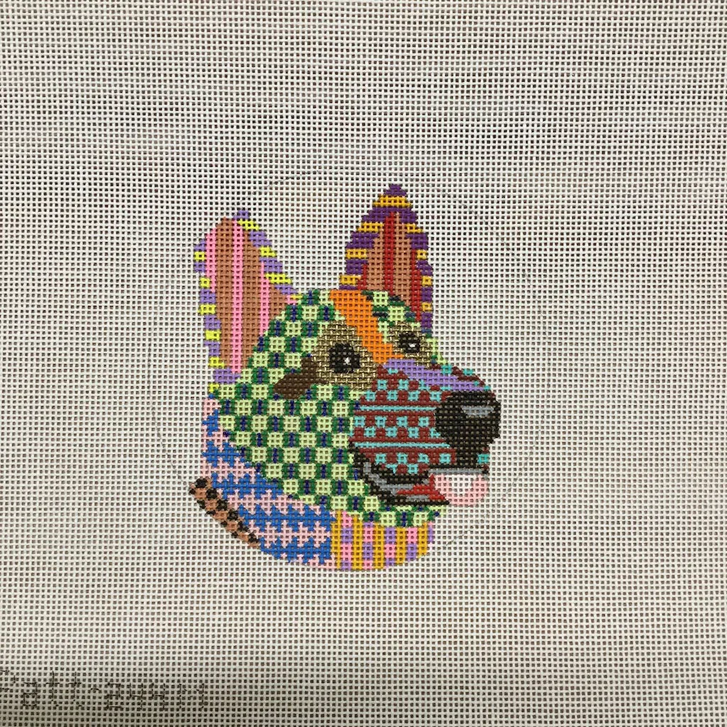 Colorful Dog Canvas