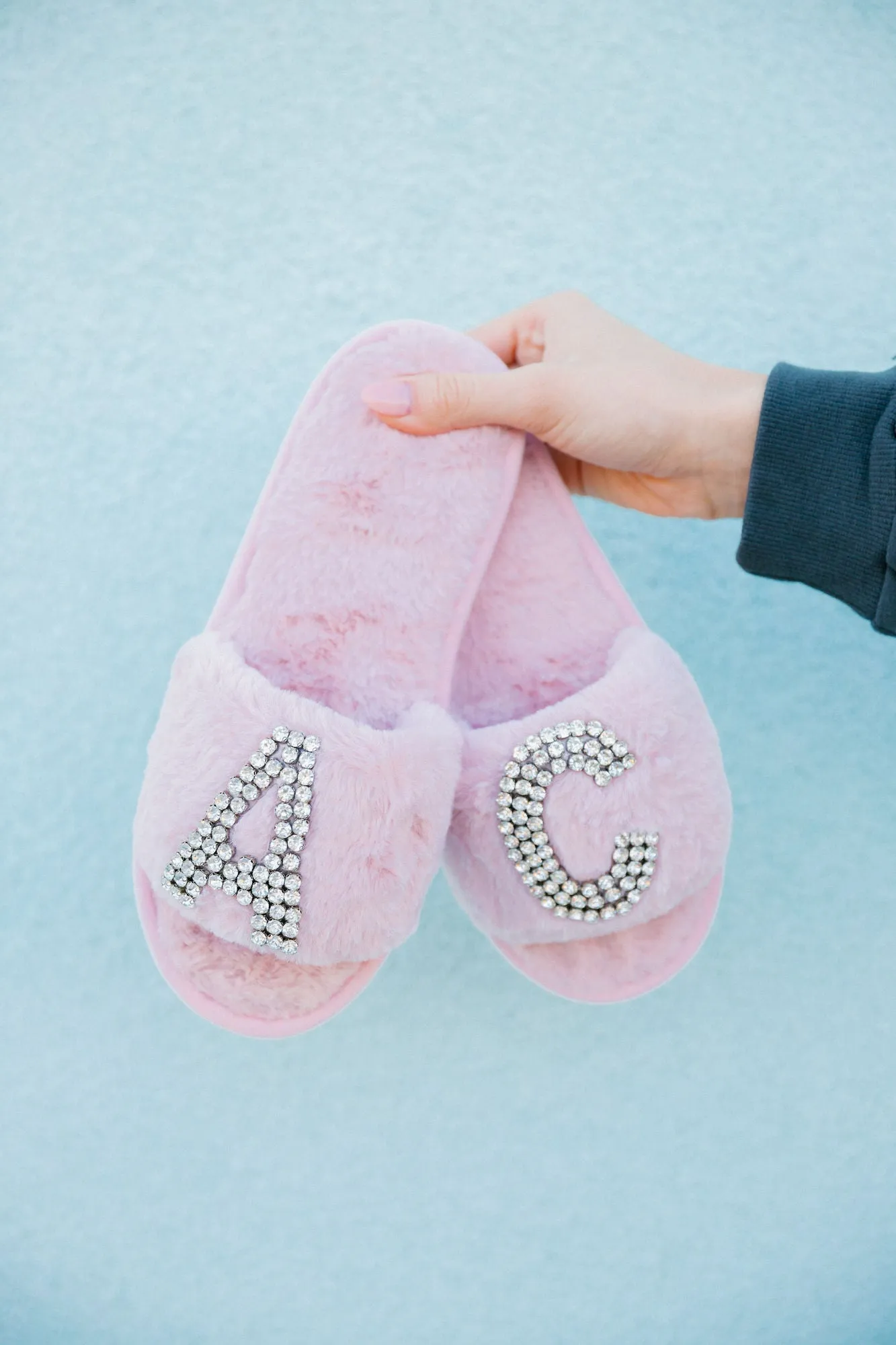 CUSTOM FUR SLIPPERS