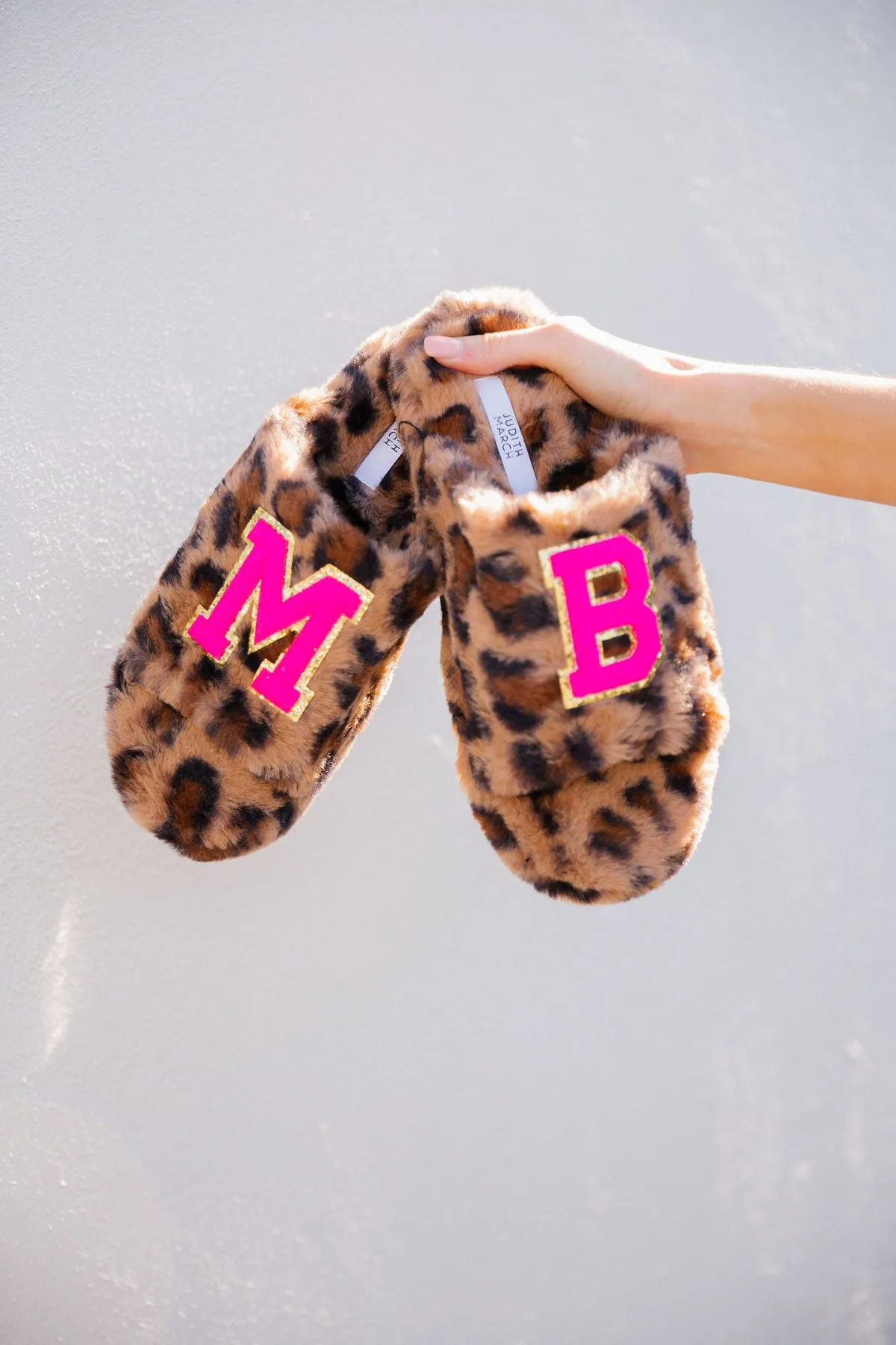 CUSTOM FUR SLIPPERS