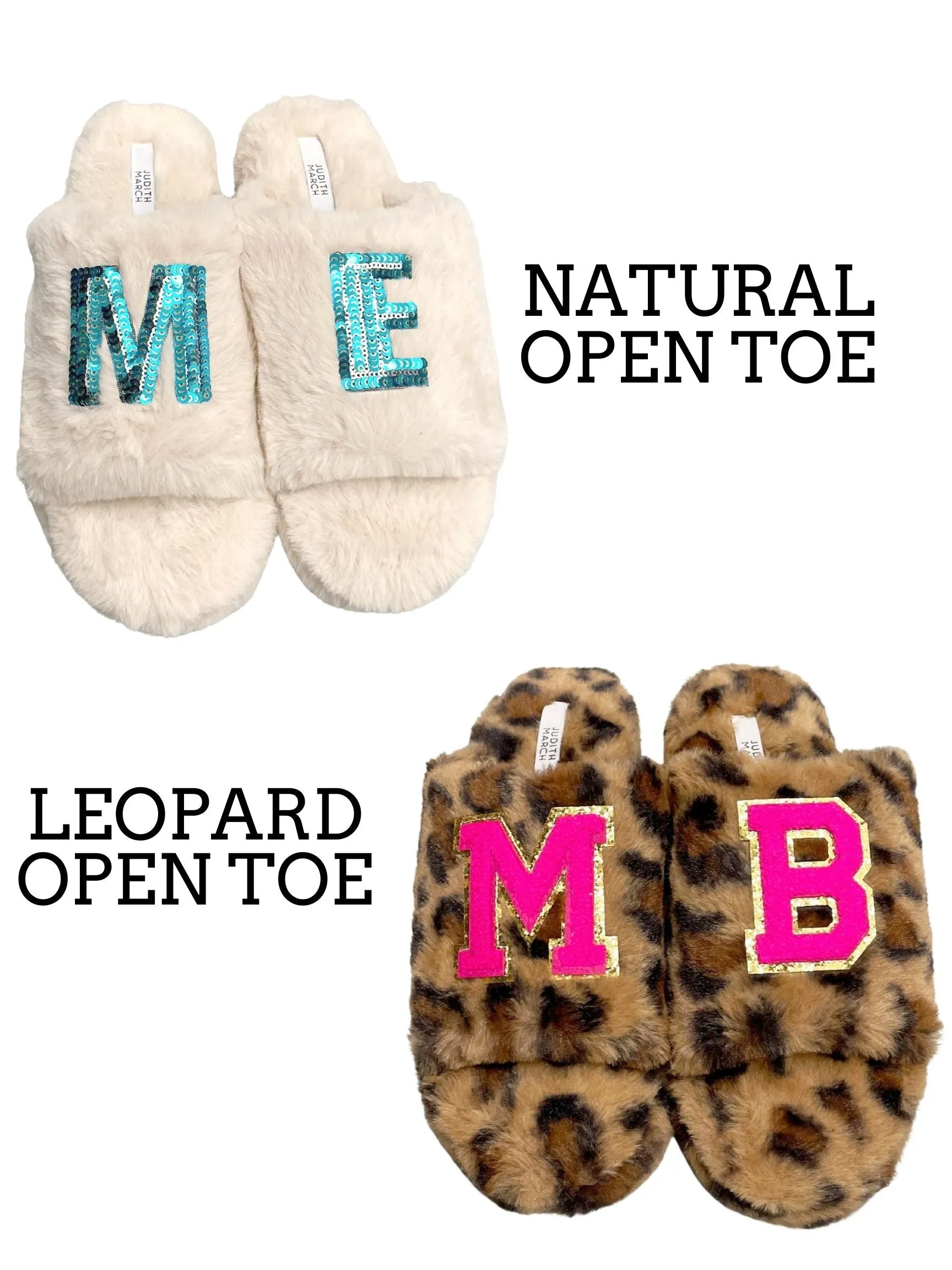 CUSTOM FUR SLIPPERS