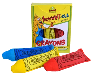 DuckyWorld Products, Inc YEOWWW!-OLA CATNIP CRAYONS
