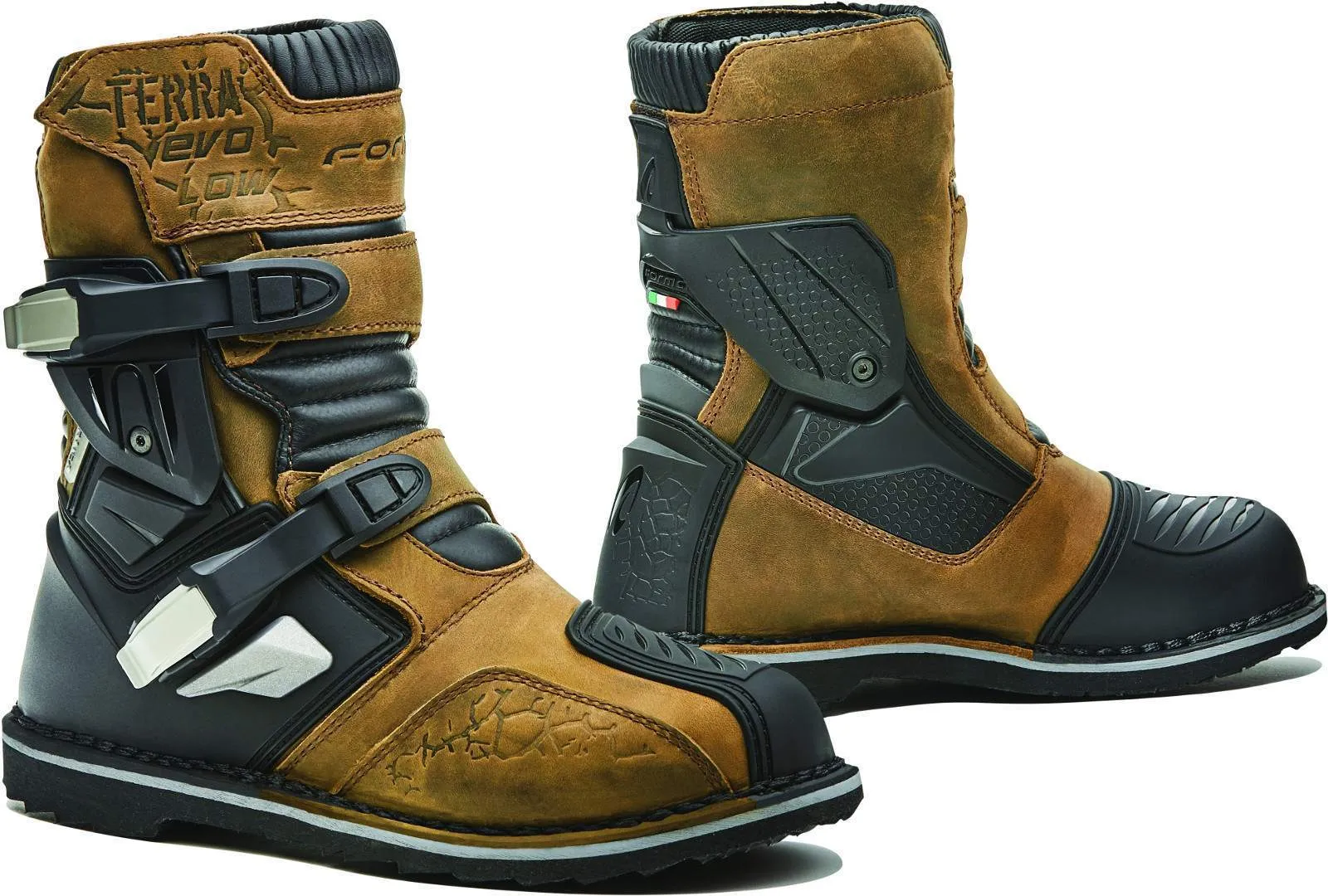 Forma Terra Evo Low Dry Motorcycle Boots, Brown