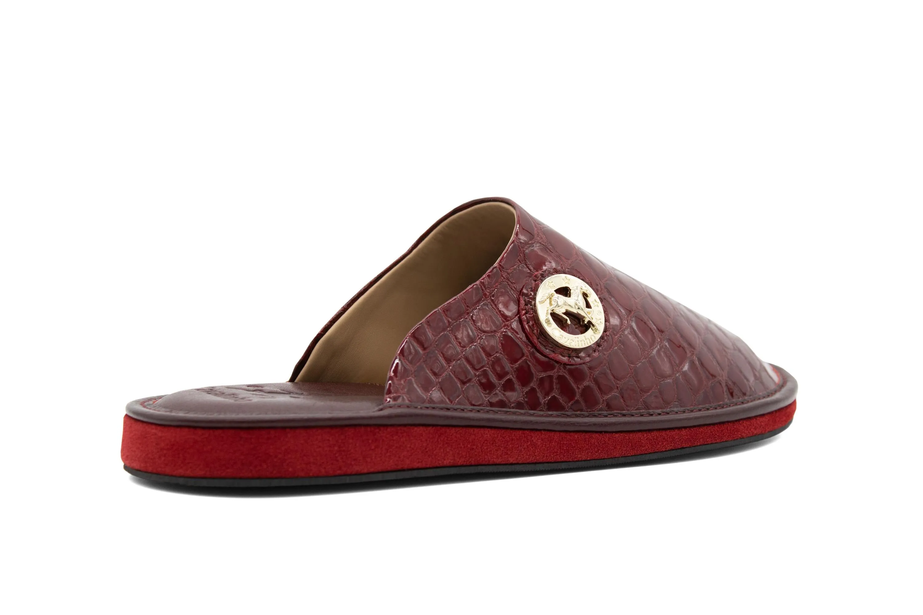 Gallop Leather House Slippers