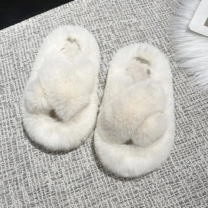 Girl's Furry Slippers