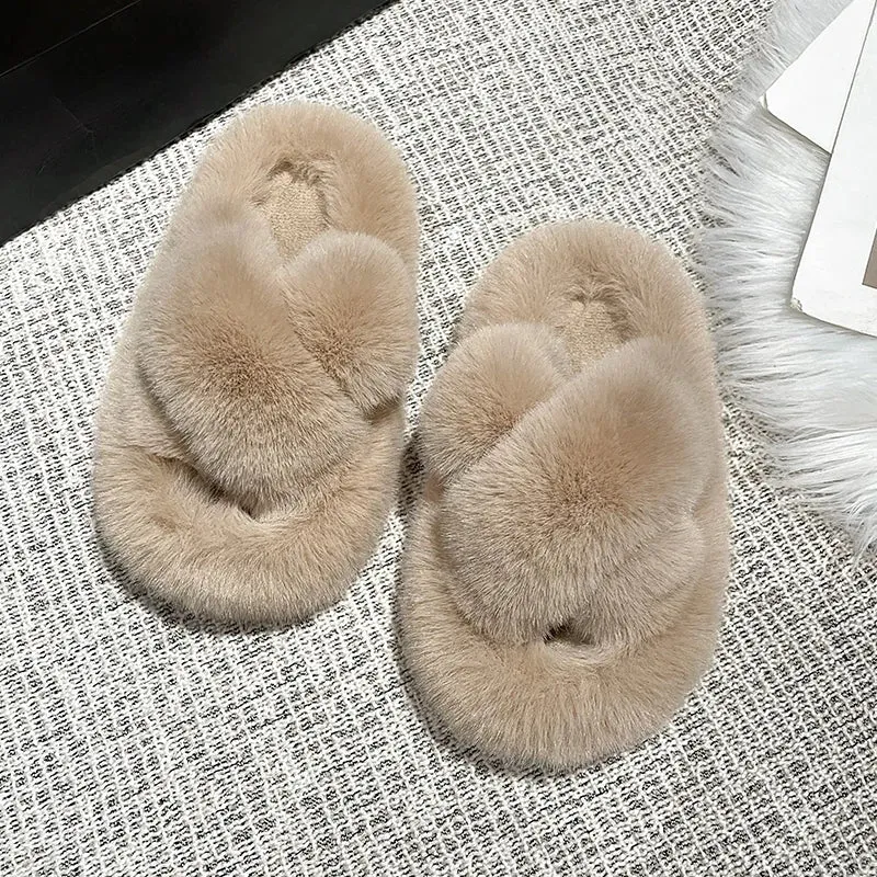 Girl's Furry Slippers
