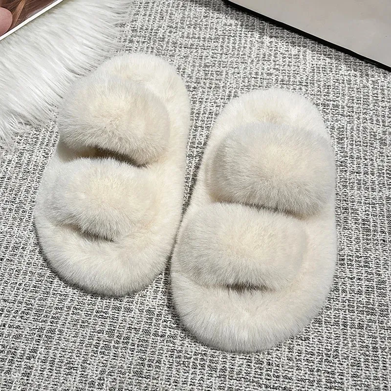 Girl's Furry Slippers