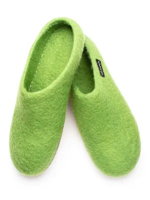 Green Sherpa Slippers | 909 SS-4