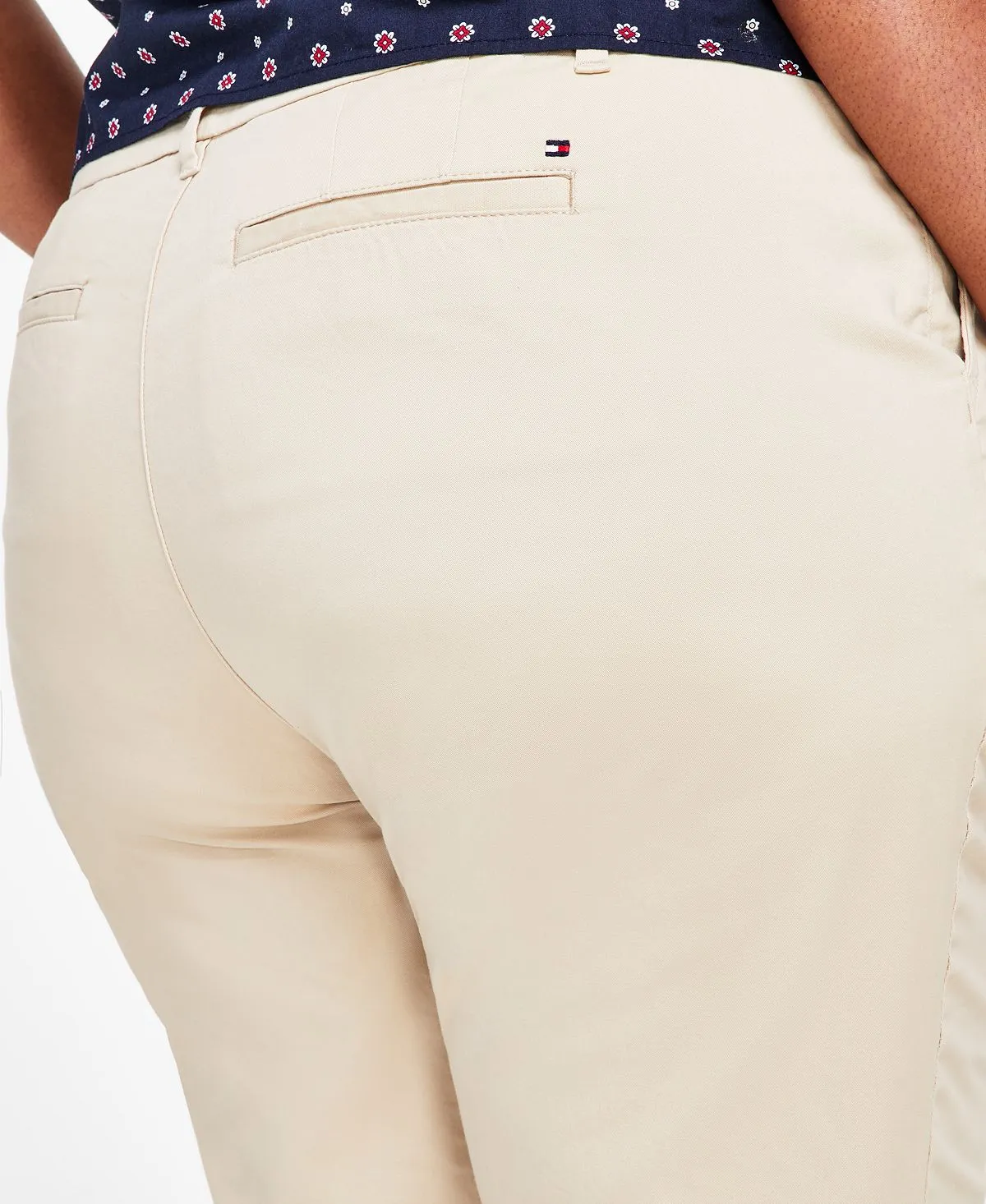 Hampton Plus Size TH Flex Tommy Hilfiger Chinos, Khaki