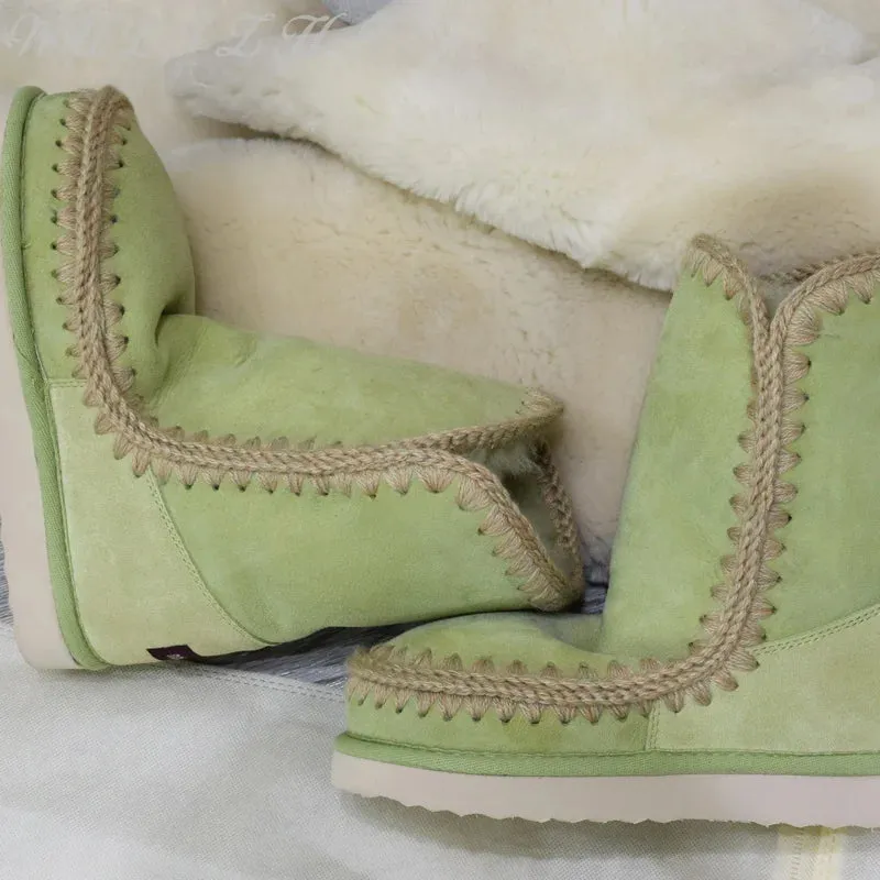 Handmade Plush Snow Boots
