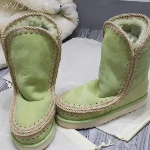 Handmade Plush Snow Boots