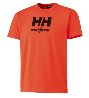 Helly Hansen 79180 Salford Logo T-Shirt  Orange