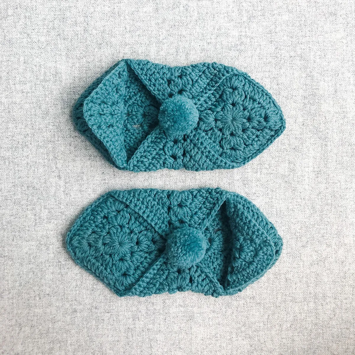 Hosta Slippers Crochet Pattern