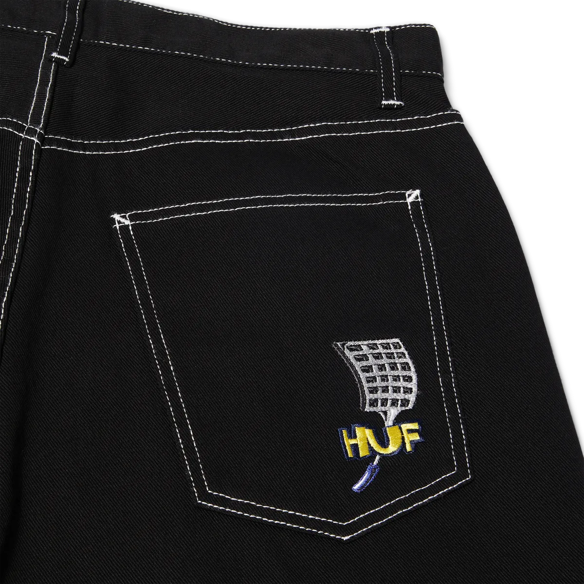 HUF BAYVIEW SHORT BLACK