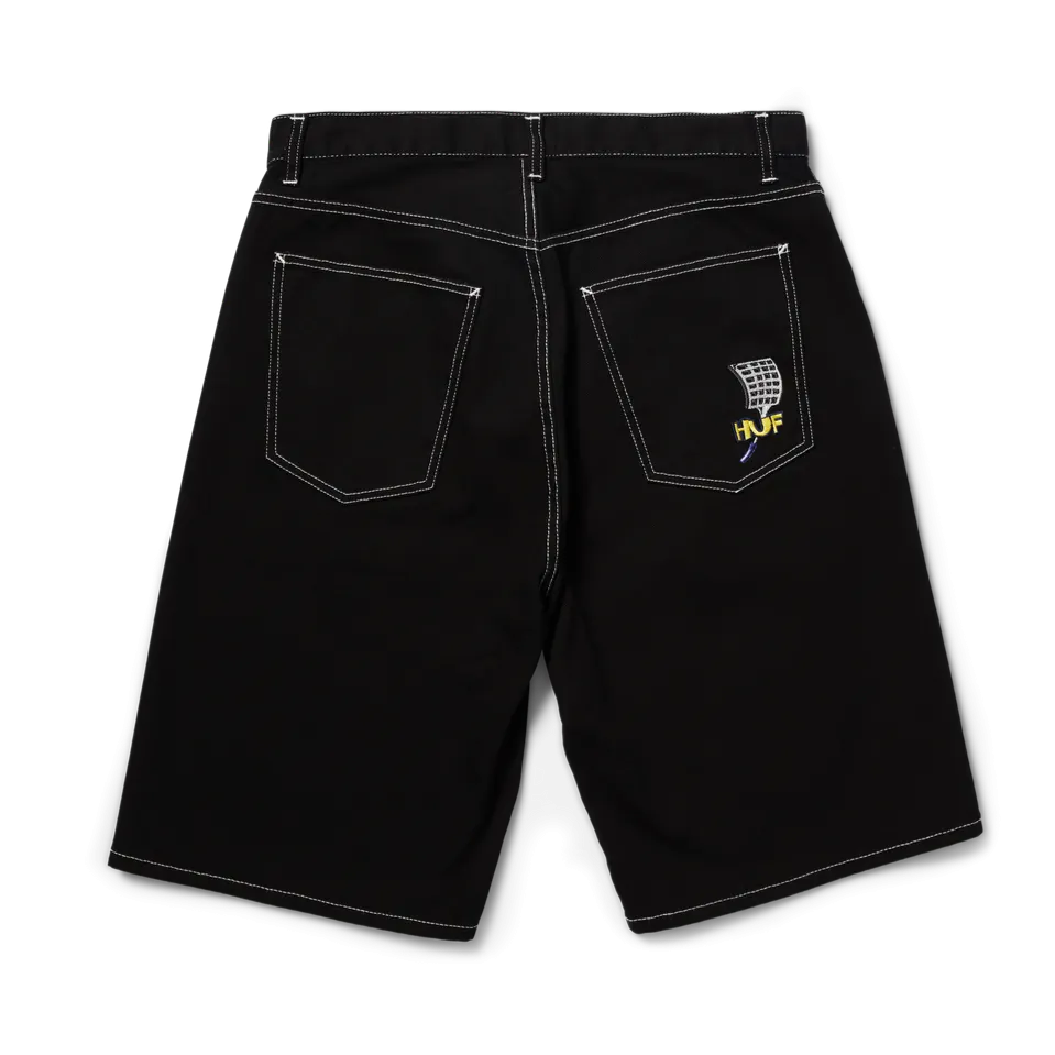HUF BAYVIEW SHORT BLACK
