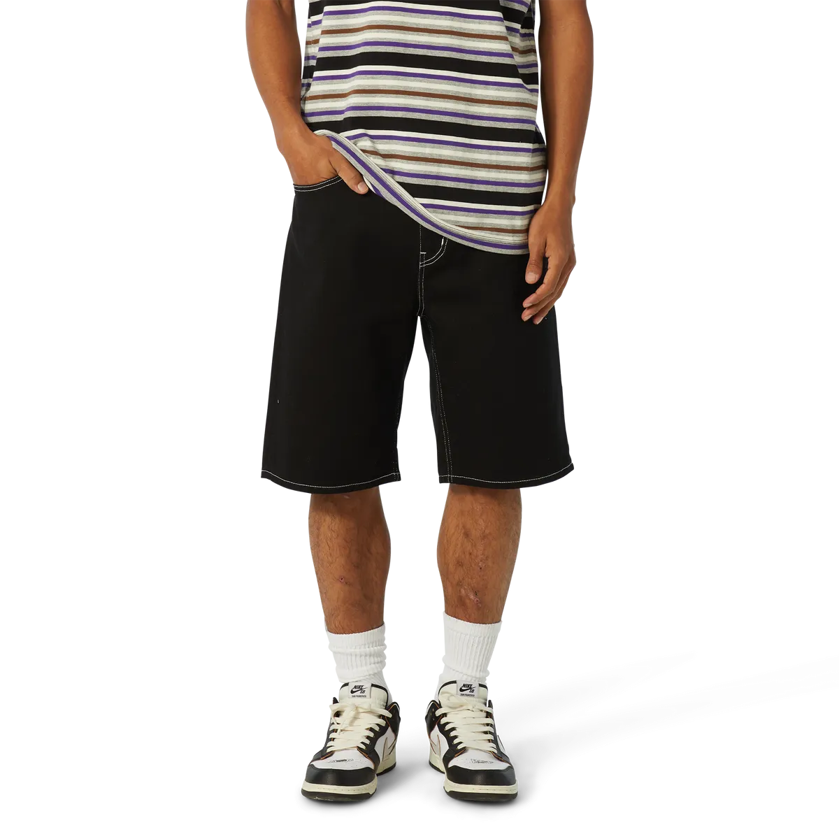 HUF BAYVIEW SHORT BLACK