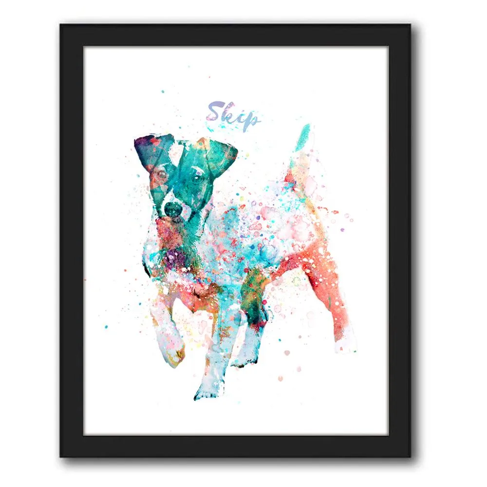 Jack Russell Watercolor Print