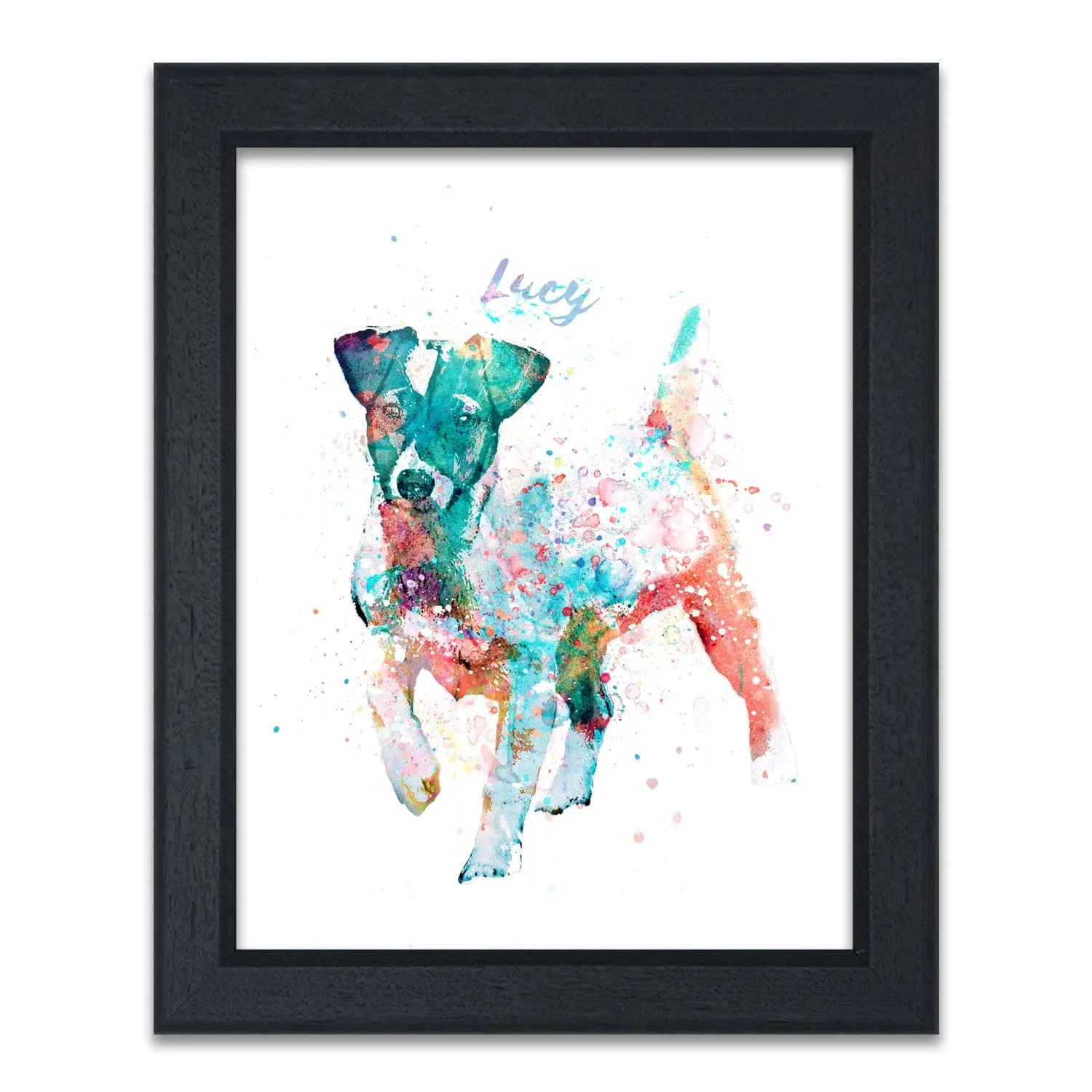 Jack Russell Watercolor Print