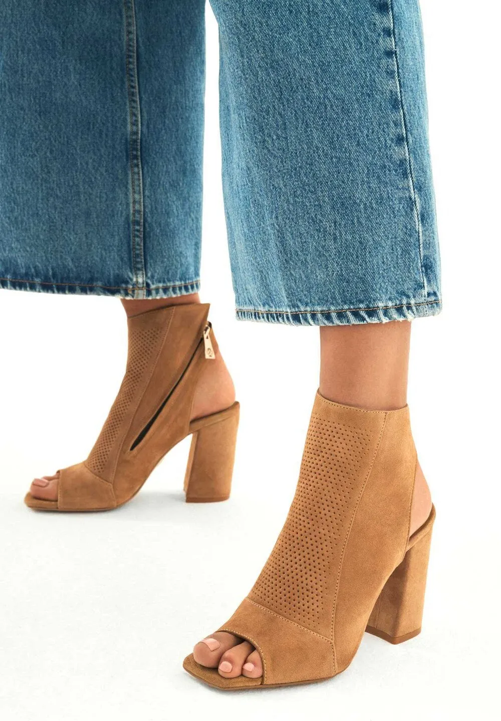 Kazar ankle boots, light brown