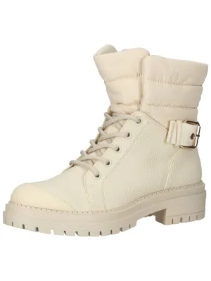 Lace-up ankle boots LA STRADA, beige