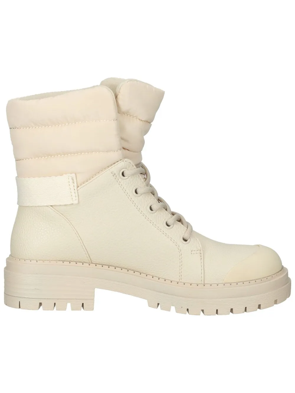 Lace-up ankle boots LA STRADA, beige