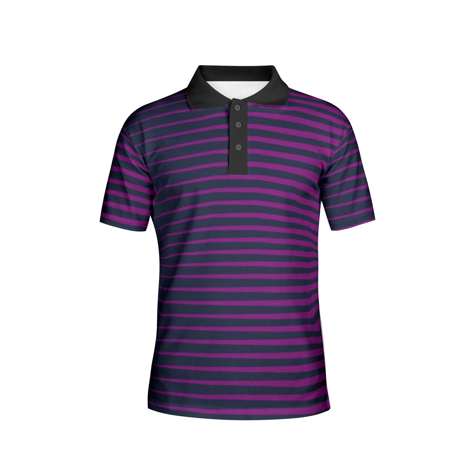 Lavender Wedges Polo Shirts