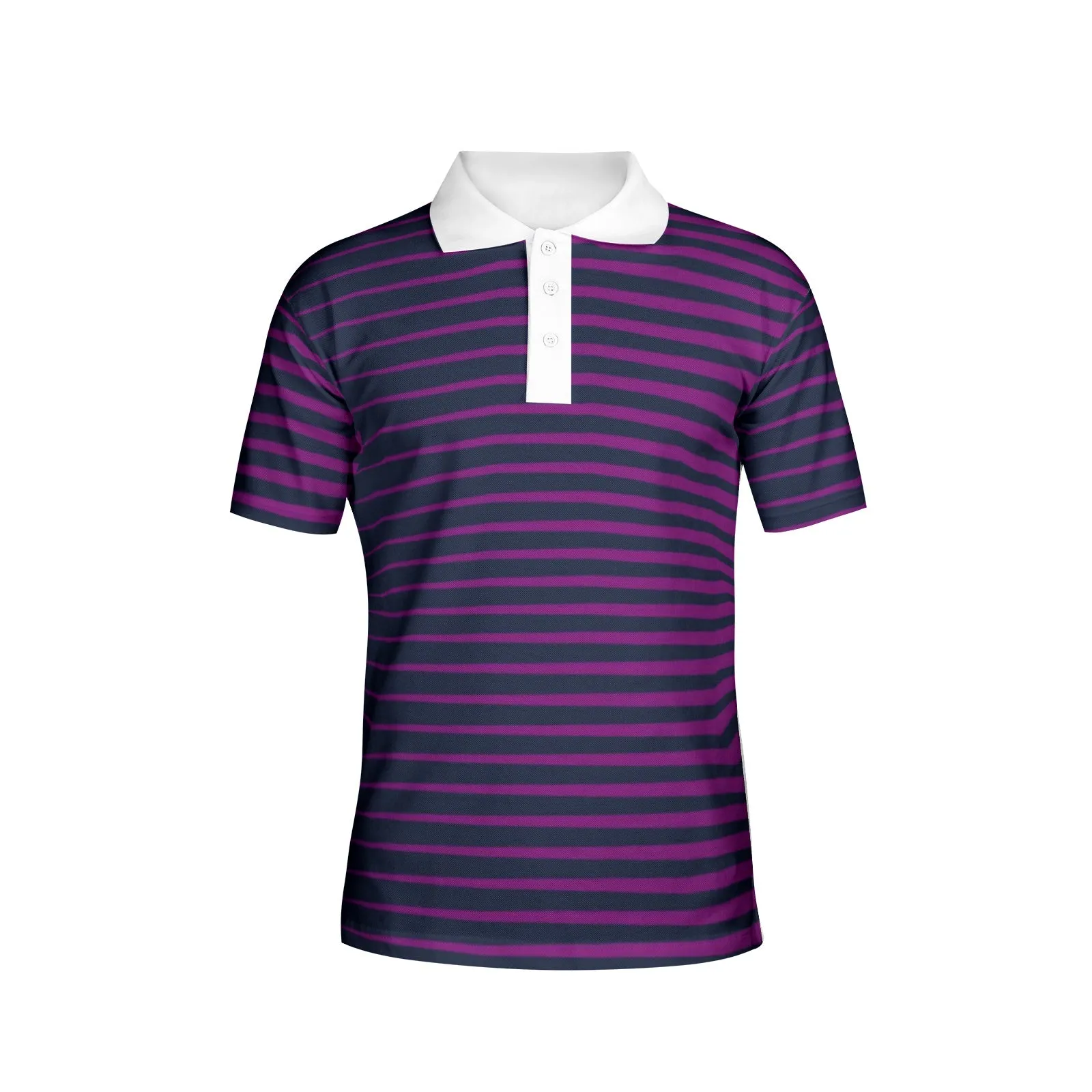 Lavender Wedges Polo Shirts