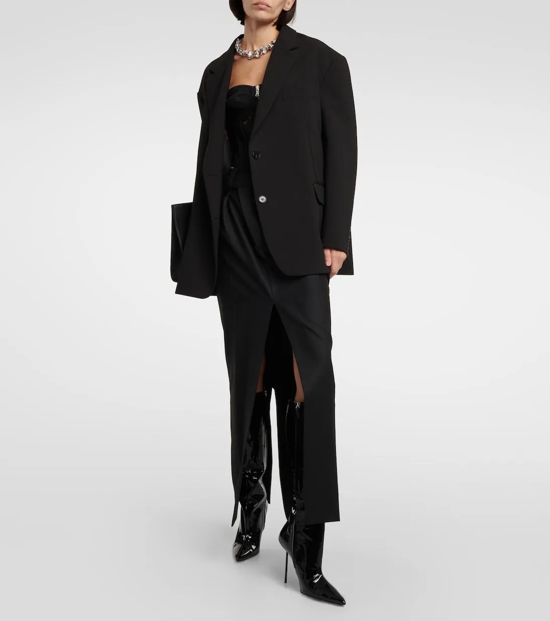 lidia knee-high boots Paris Texas, black