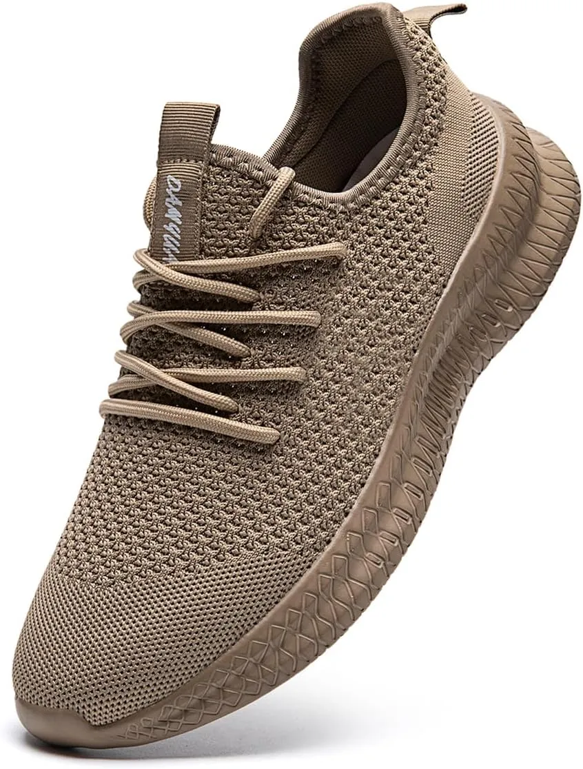 Men's Athletic Shoes Running Gym Training Sneakers Lightweight Cushioned Non-Slip Breathable Multi-Sport Versatile Shoes